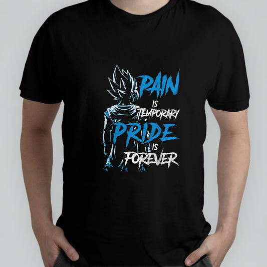 Pain & Pride Goku Black Tee Shirt